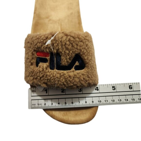 Fila‎ Fuzzy Drifter Womens Slide Sandals Size 8 (Run Big) - Picture 4 of 11